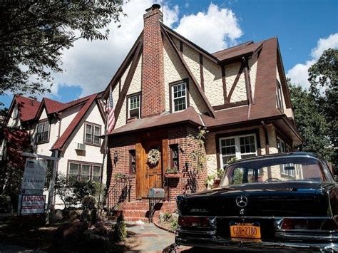 tudor revival a wareham place presso jamaica estate|Donald Trump's Childhood Home In Queens Taken Off Auction: .